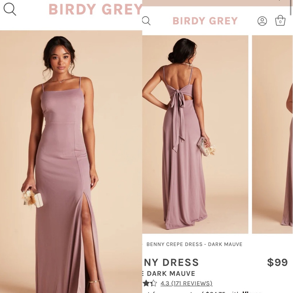 BIRDY Grey Benny Dress